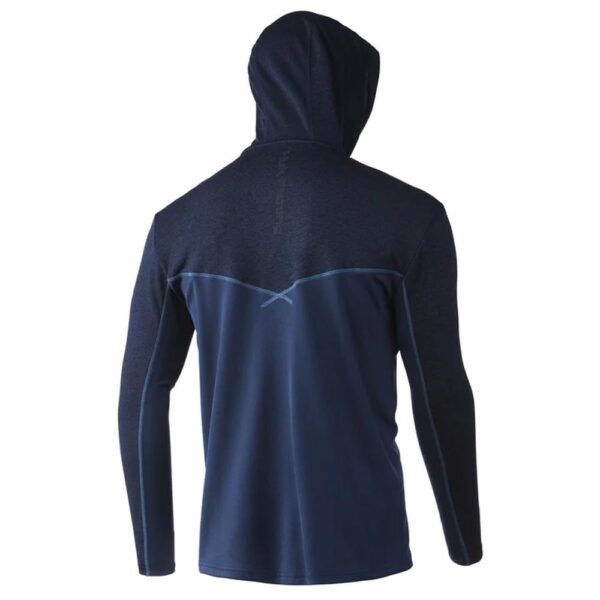 Huk Icon X Coldfront Hoodie Sargasso Sea Heather S - Precision Shot Firearms