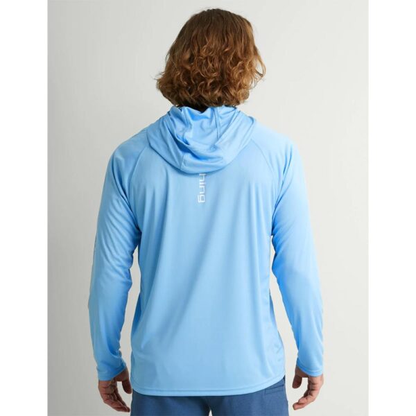 Huk Vented Pursuit Long Sleeve Hoodie Marolina Blue 3XL - Precision Shot Firearms