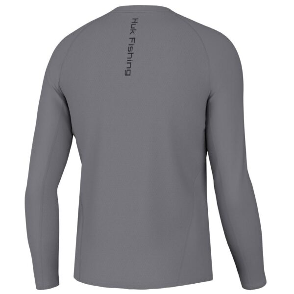 Huk Icon Crew Long Sleeve Shirt Night Owl M - Precision Shot Firearms