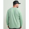 Huk Icon Crew Long Sleeve Shirt Fog Green XL - Precision Shot Firearms