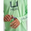 Huk Icon Crew Long Sleeve Shirt Patina 2XL - Precision Shot Firearms