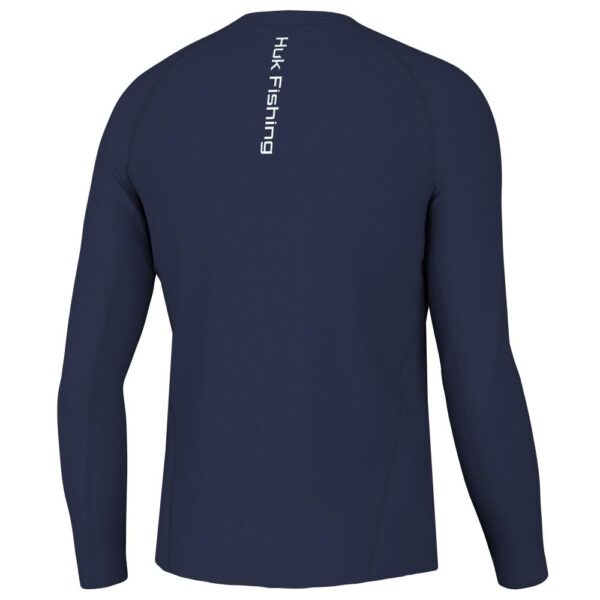 Huk Icon Crew Long Sleeve Shirt Naval Academy XL - Precision Shot Firearms