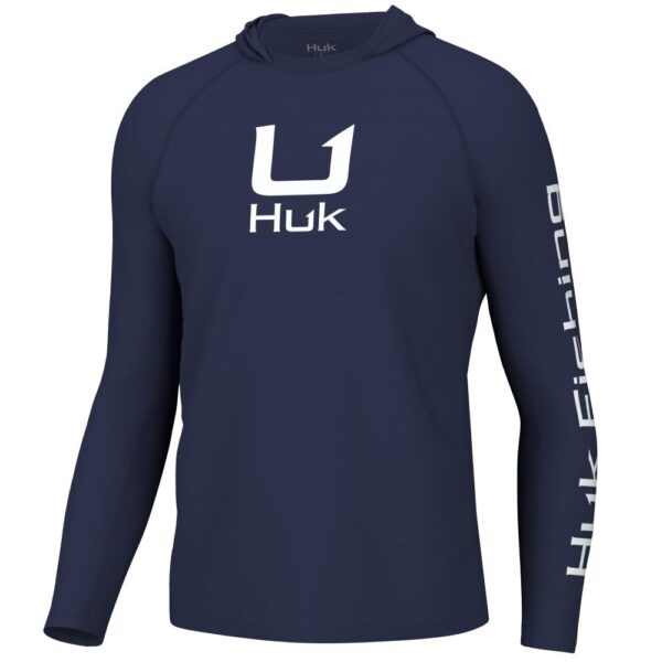 Huk Icon Long Sleeve Hoodie Naval Academy L - Precision Shot Firearms