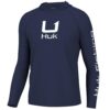 Huk Icon Long Sleeve Hoodie Naval Academy 2XL - Precision Shot Firearms
