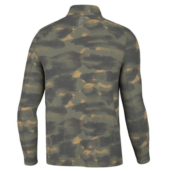 Huk Camden Coldfront 1/4 Zip Long Sleeve Shirt Camden Moss S - Precision Shot Firearms
