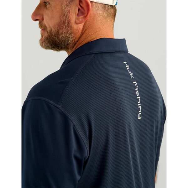 Huk Icon Polo Short Sleeve Shirt Naval Academy L - Precision Shot Firearms