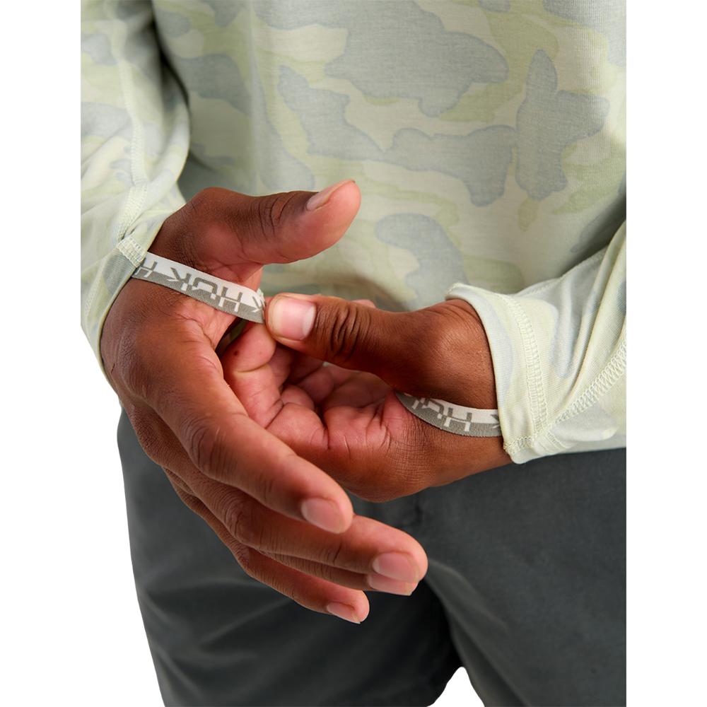 Huk Drift Performance Long Sleeve Shirt Pale Algae 2XL - Precision Shot Firearms