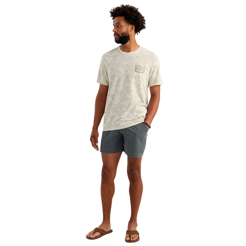 Huk Drift Performance Short Sleeve Shirt Silver Birch Camo M - Precision Shot Firearms