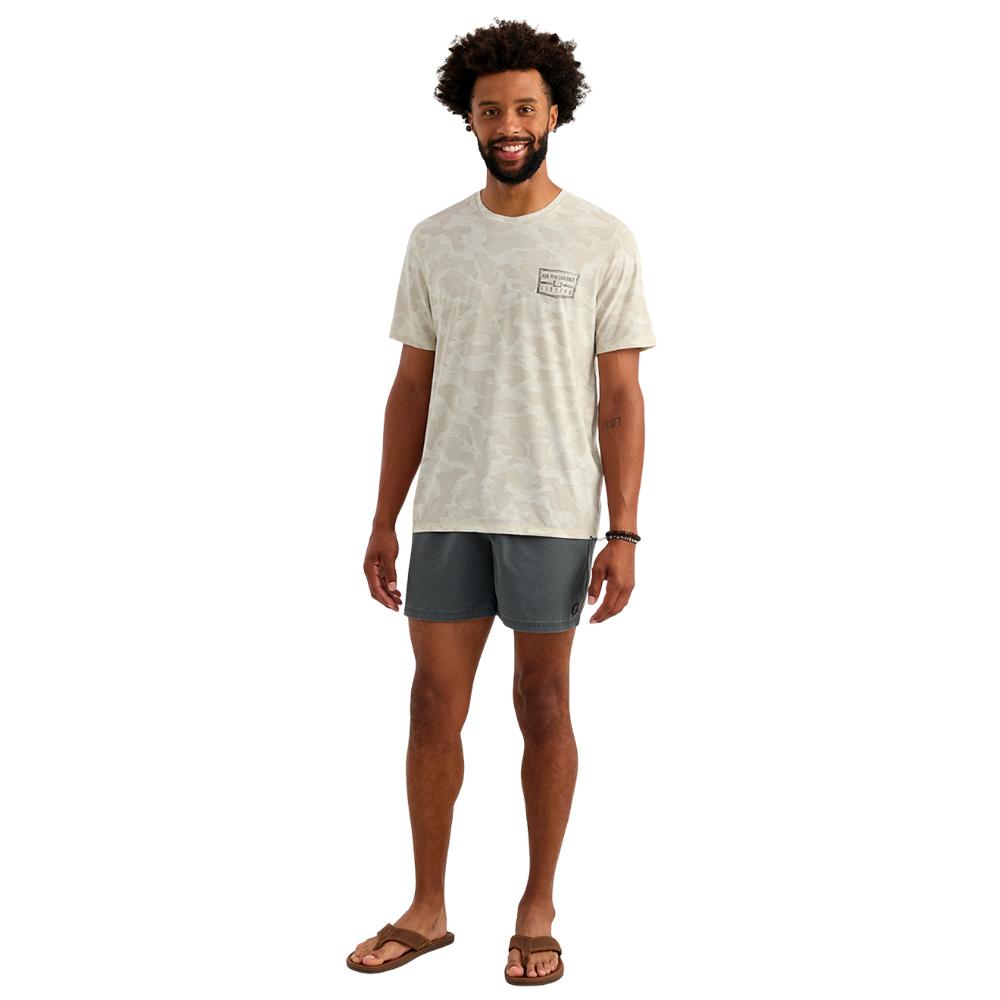 Huk Drift Performance Short Sleeve Shirt Silver Birch Camo S - Precision Shot Firearms