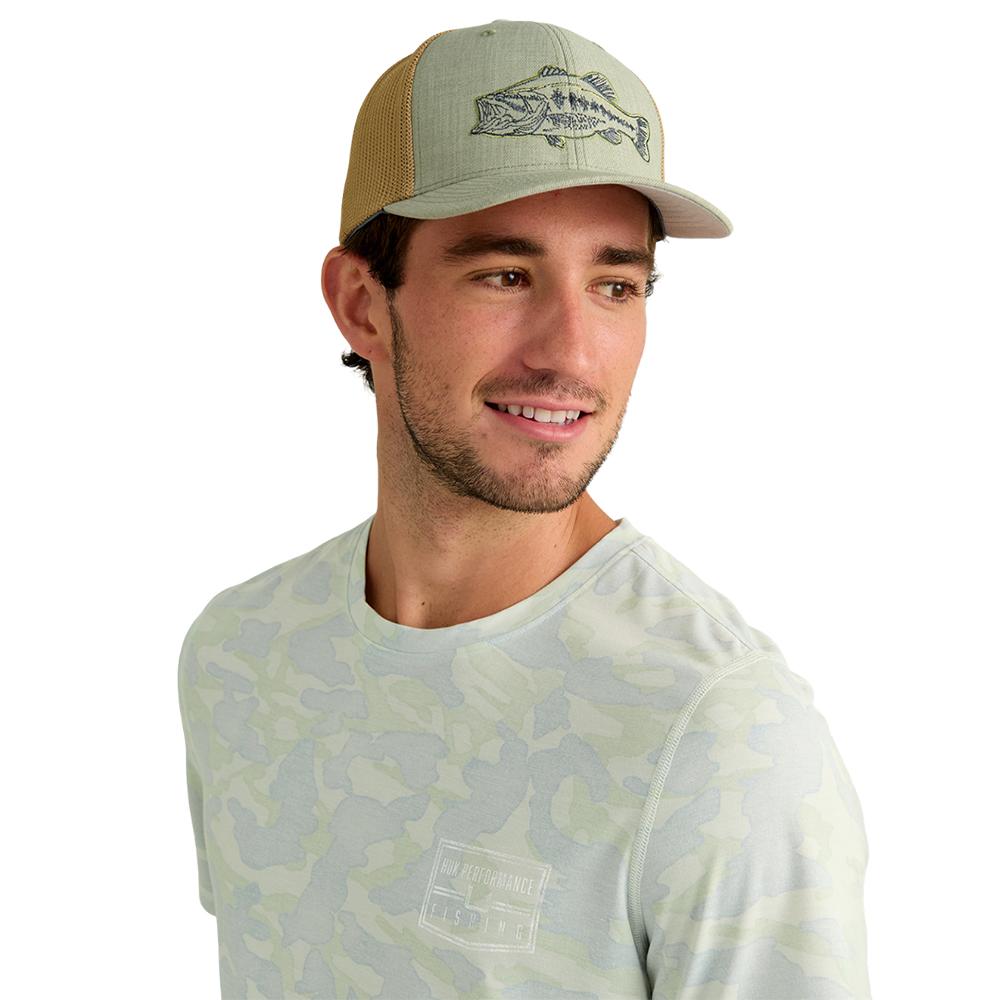 Huk Drift Performance Short Sleeve Shirt Pale Algae Camo 2XL - Precision Shot Firearms