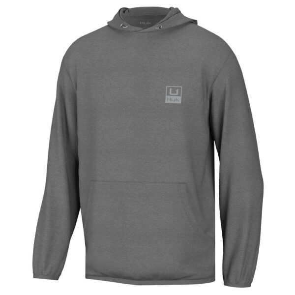 Huk Huk'd Up Performance Fleece Hoodie Volcanic Ash Heather 3XL - Precision Shot Firearms
