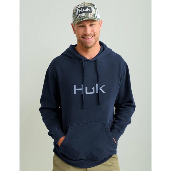 Huk Huk'd Up Logo Long Sleeve Hoodie Naval Academy 3XL - Precision Shot Firearms