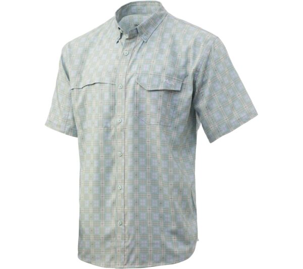 Huk Tide Point Fish Plaid SS Plein Air Mens M - Precision Shot Firearms