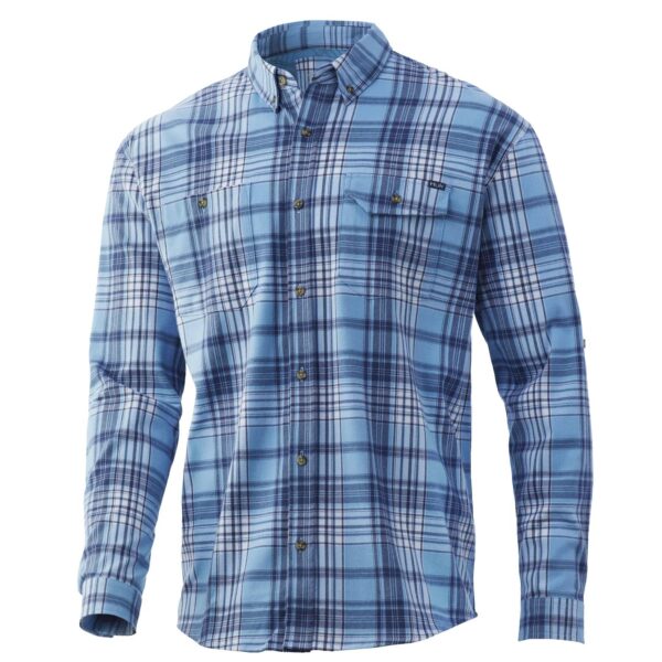 Huk Rutledge Fishing Flannel Baltic Sea S - Precision Shot Firearms