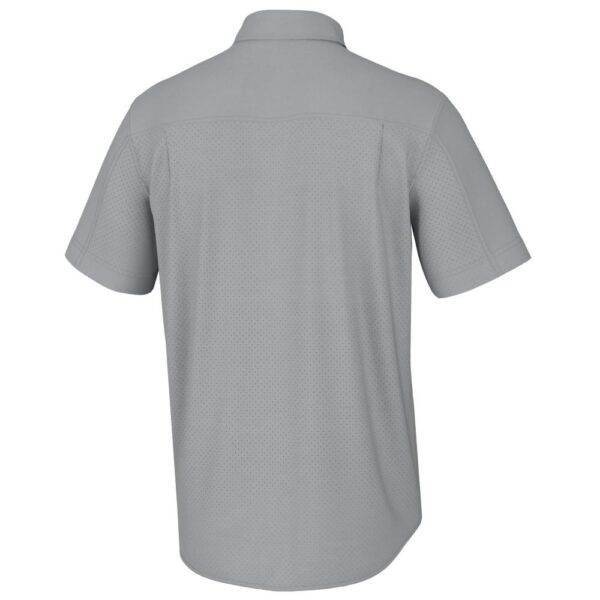 Huk Tide Point Short Sleeve Button Up Shirt Harbor Mist 2XL - Precision Shot Firearms