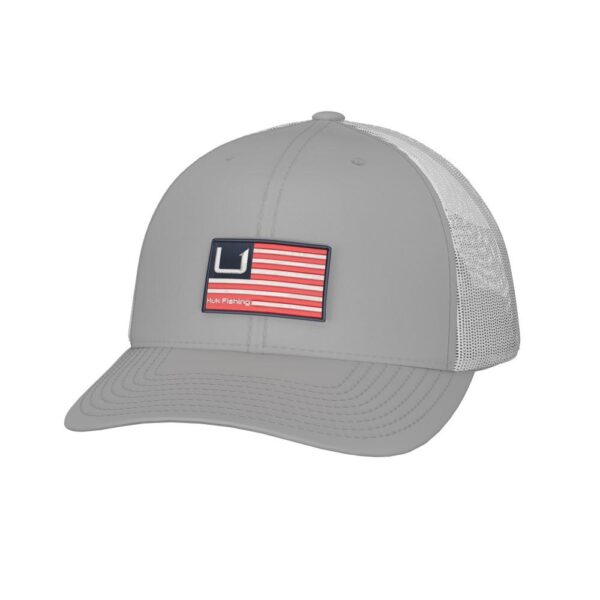 Huk Huk and Bars Trucker Hat Harbor Mist - Precision Shot Firearms