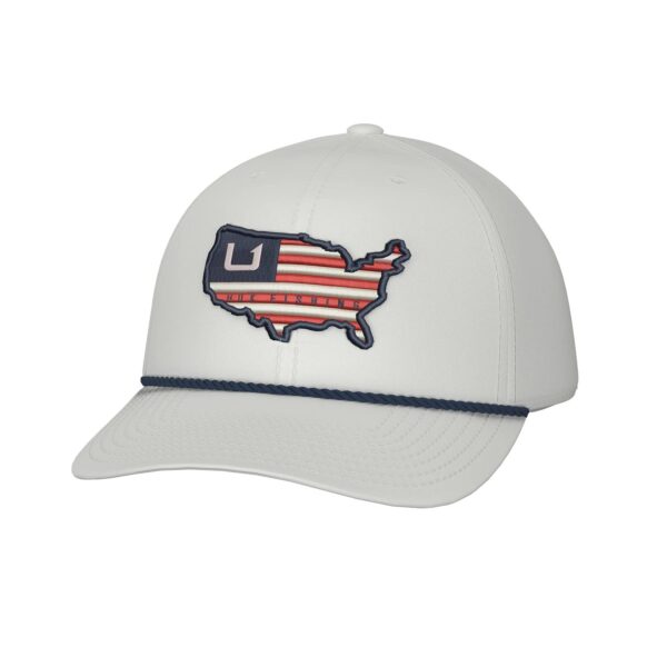 Huk American Rope Hat White - Precision Shot Firearms
