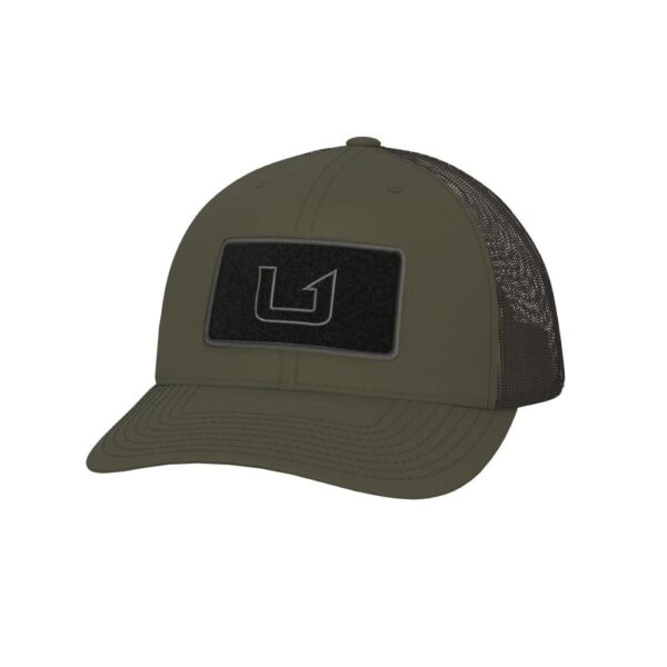 Huk Fly Patch Trucker Hat Moss - Precision Shot Firearms
