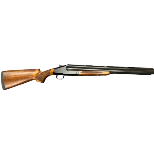 ATI Triple Barrel Shotgun 12ga 3.5" Chamber 3rd Capacity 26" Barrel Black Receiver Wood Stock - Precision Shot Firearms