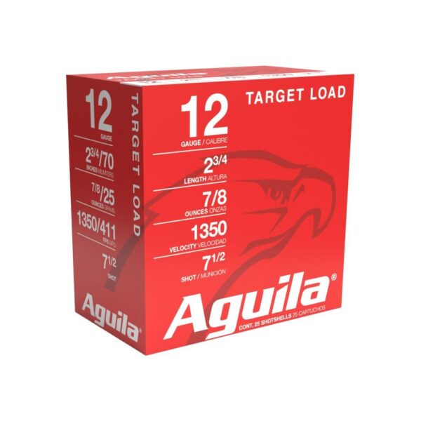 Aguila International Shotshells 12 ga 2-3/4" 7/8 oz 1350 fps #7.5 25/ct - Precision Shot Firearms