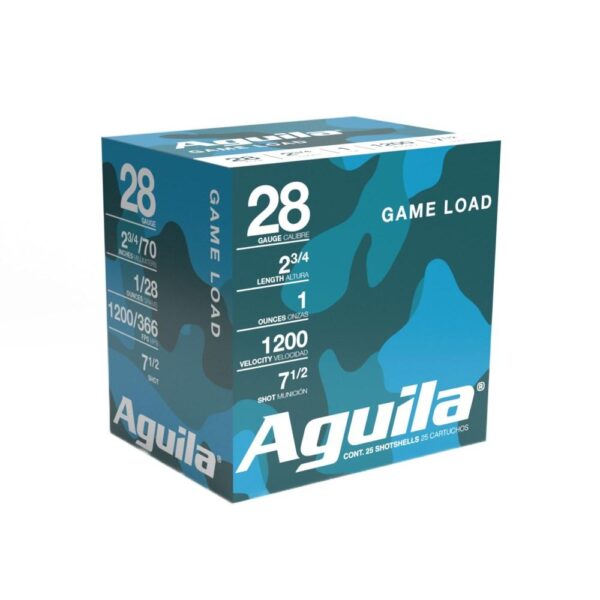 Aguila High Velocity Shotshells 28 ga 2-3/4" 1oz 1200 fps #7.5 25/ct - Precision Shot Firearms