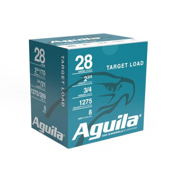 Aguila High Velocity Shotshells 28ga 2-3/4" 3/4oz 1275 fps #8 25/ct - Precision Shot Firearms