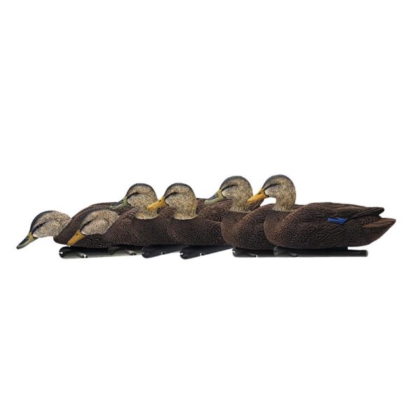 Avian-X Topflight Black Ducks Floating Decoys 6/ct - Precision Shot Firearms