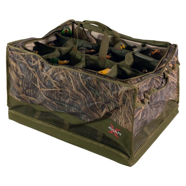 Avian-X Floating Slotted Decoy Bag 12 Slots Mossy Oak Original Shadow Grass - Precision Shot Firearms
