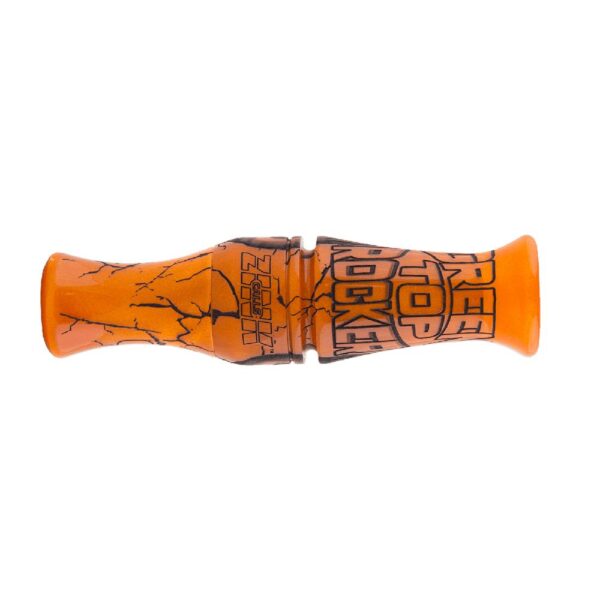 Zink Green Top Rocker Duck Mouth Call Orange Marbleade - Precision Shot Firearms