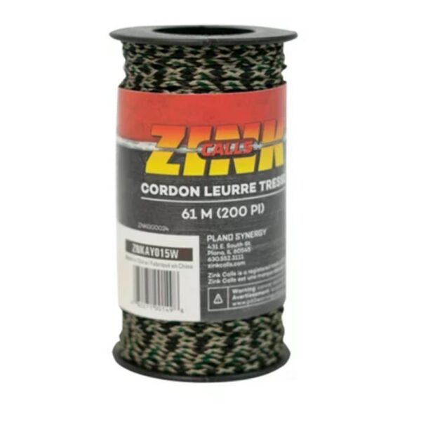 Zink Braided Decoy Cord 200 ft - Precision Shot Firearms