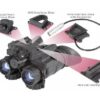 AGM NVG-40 NL1 Dual Tube Green Phosphor Night Vision Goggle/Binocular - Precision Shot Firearms