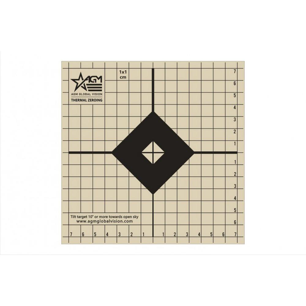 AGM Thermal Paper Targets 50/ct - Precision Shot Firearms