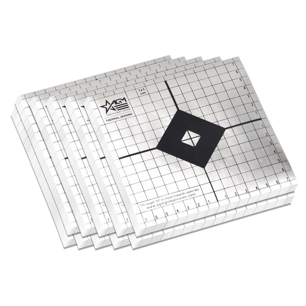 AGM Thermal Paper Targets 50/ct - Precision Shot Firearms
