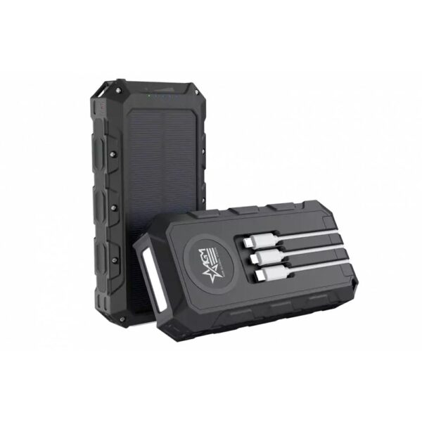 AGM Wireless Charging Solar Powerbank - Precision Shot Firearms