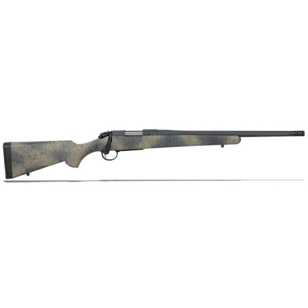 Bergara Ridge Wilderness Rifle .308 Win 4rd Magazine 18" Barrel Tan/Gray Speckled Stock - Precision Shot Firearms