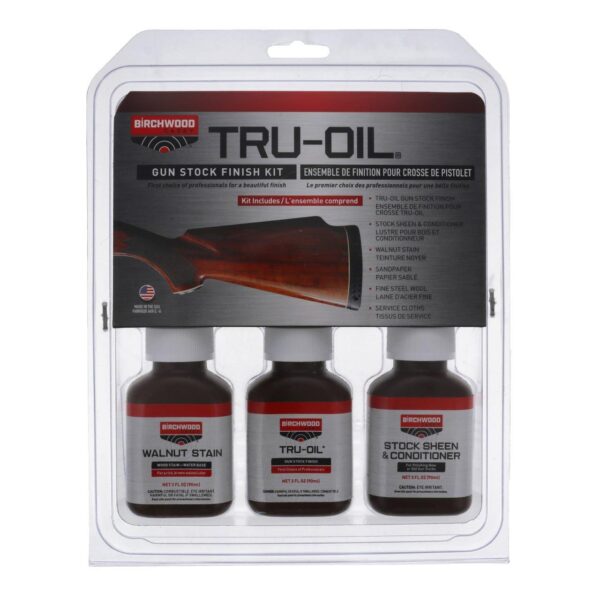 Birchwood Casey Tru-Oil Gun Stock Finish Kit - Precision Shot Firearms