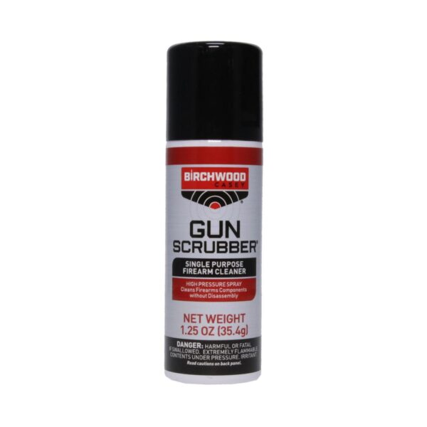 Birchwood Casey Gun Scrubber Single Purpose Firearms Cleaner - 1.25oz Aerosol - Precision Shot Firearms