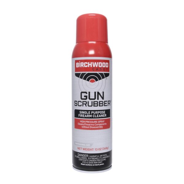 Birchwood Casey Gun Scrubber Firearm Cleaner "Synthetic Safe" - 13 oz - Precision Shot Firearms