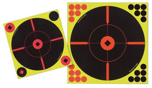 Birchwood Casey Shoot-N-C Adhesive 12" Round "X" Targets - 120 Pasters - Precision Shot Firearms