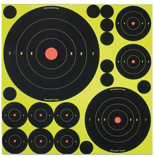Birchwood Casey Shoot-N-C Adhesive Targets Variety/Pack - Precision Shot Firearms