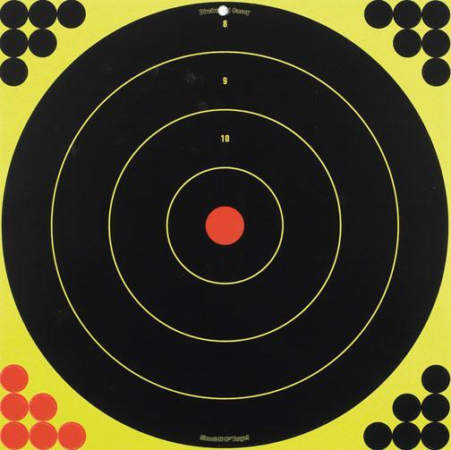 Birchwood Casey Shoot-N-C Bull 17.25" Bull's-eye Target 5ct - Precision Shot Firearms