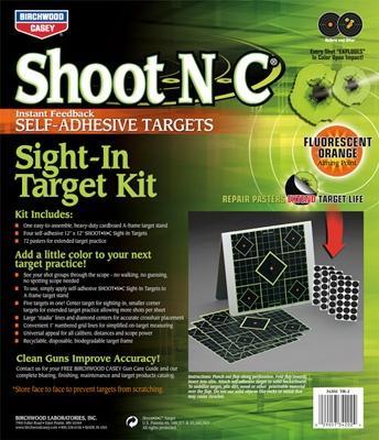 Birchwood Casey Shoot-N-C Sight-In Target Kit - Precision Shot Firearms