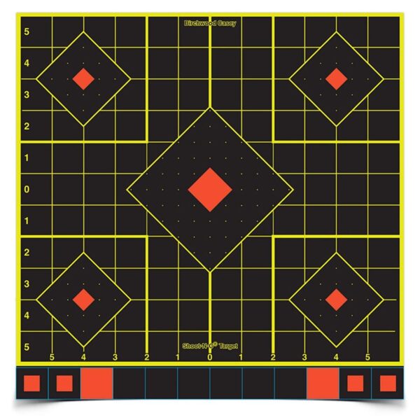 Birchwood Casey Shoot-N-C Sight In Targets 12" 100/ct - Precision Shot Firearms