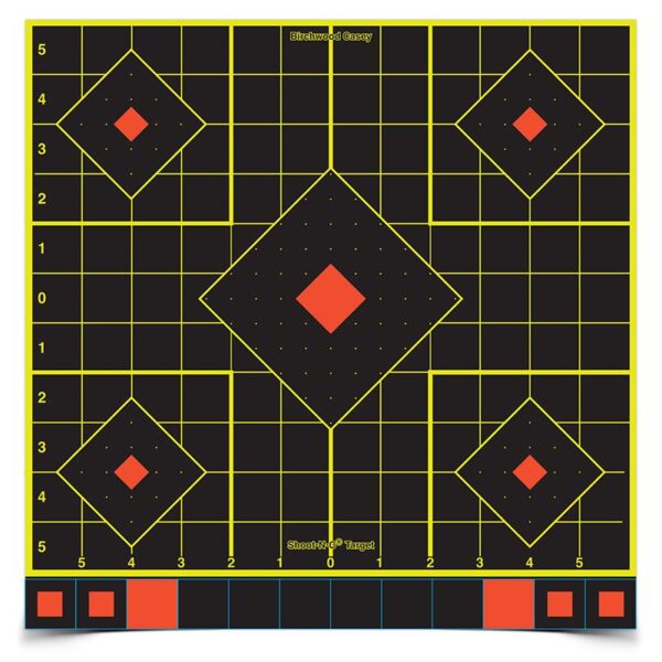 Birchwood Casey SHOOT NC 12 in Sight-In 12 Targets - 144 Pasters - Precision Shot Firearms