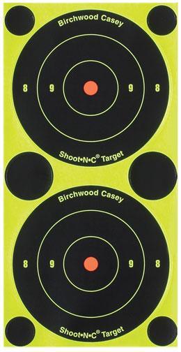 Birchwood Casey Shoot-N-C 3" Bull's Eye Targets - Precision Shot Firearms