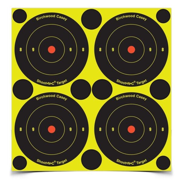 Birchwood Casey Shoot-N-C 3" Bull's Eye Targets 240/ct - Precision Shot Firearms
