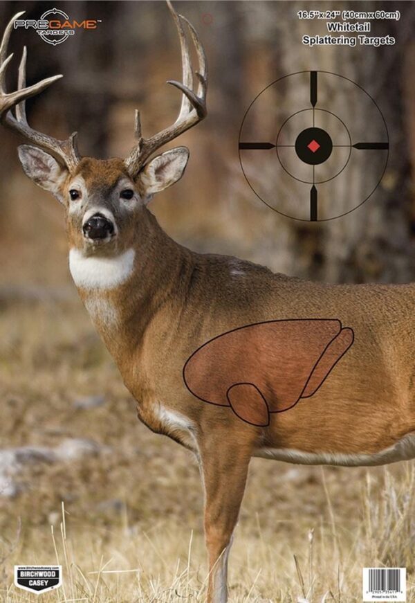 Birchwood Casey Pregame Targets - Deer 16.5"x24" 3 Pack - Precision Shot Firearms