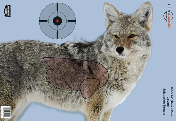 Birchwood Casey Pregame Targets - Coyote 16.5"x24" 3 Pack - Precision Shot Firearms