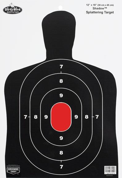 Birchwood Casey Dirty Bird BC27 Shadow Target 8/Pack - Precision Shot Firearms