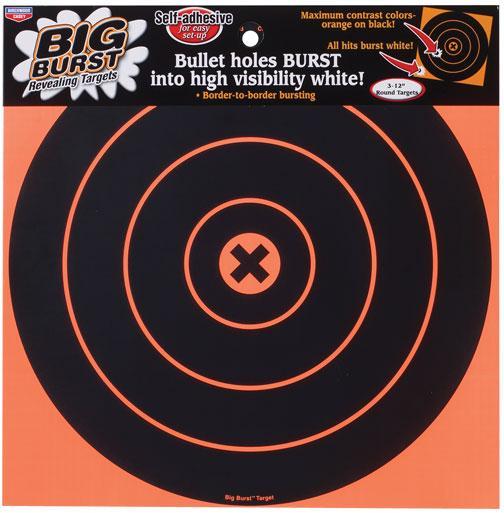 Birchwood Casey Big Burst Revealing Targets 12" 3/Pack - Precision Shot Firearms